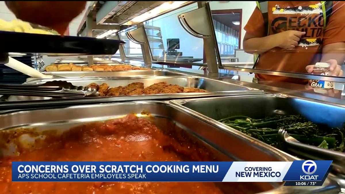 Cafeteria workers raise concerns over APS scratch-cooking rules