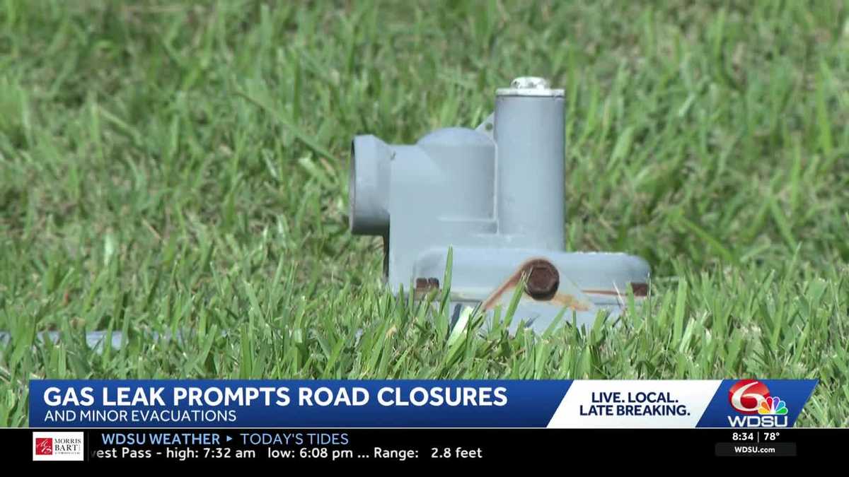 Kenner reopens roads after Atmos crews stop gas leak - WDSU