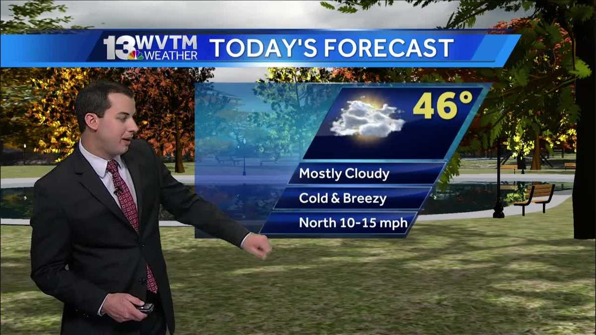 Coldest air of the season arrives