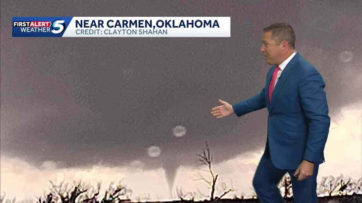 Weak tornado spotted Monday in northwest Oklahoma