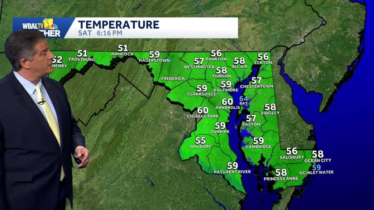 Nice weather continues for Baltimore Metro - WBAL