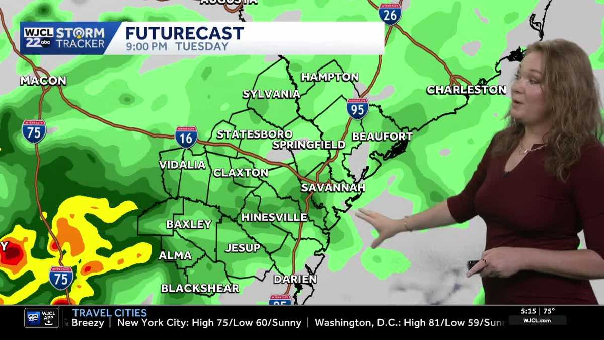 Umbrella needed today with showers likely for Southeast Georgia, Lowcountry