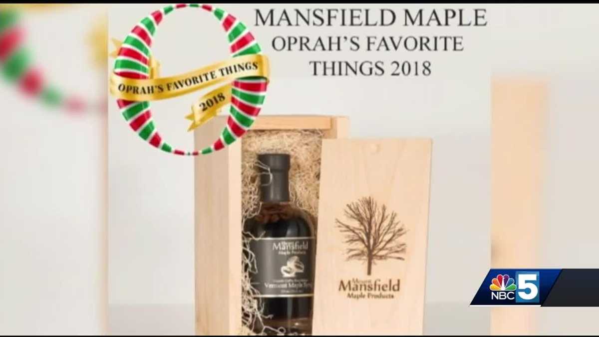 Maple maker's coffee-infused syrup makes Oprah's 2018 Favorite Things list