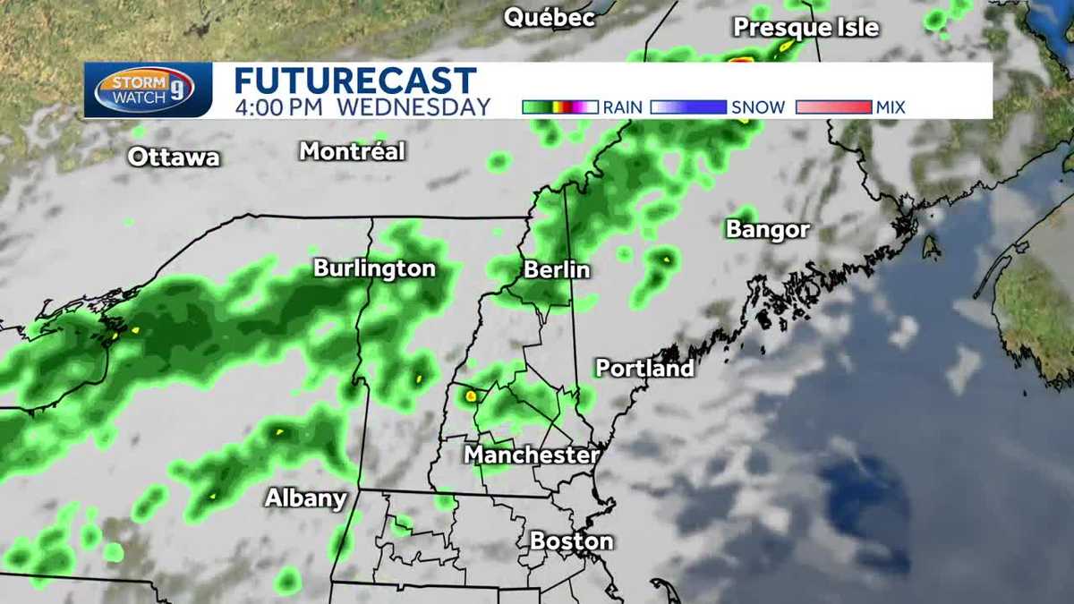 New Hampshire weather forecast: Mild start to week