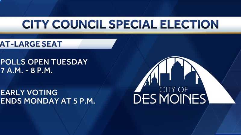 Des Moines city council: What you need to know ahead of Tuesday's special election