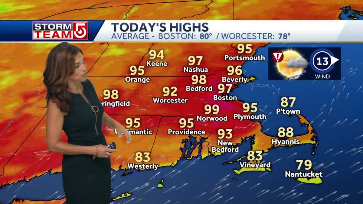 Video: Dangerous heat as temps climb into 90s