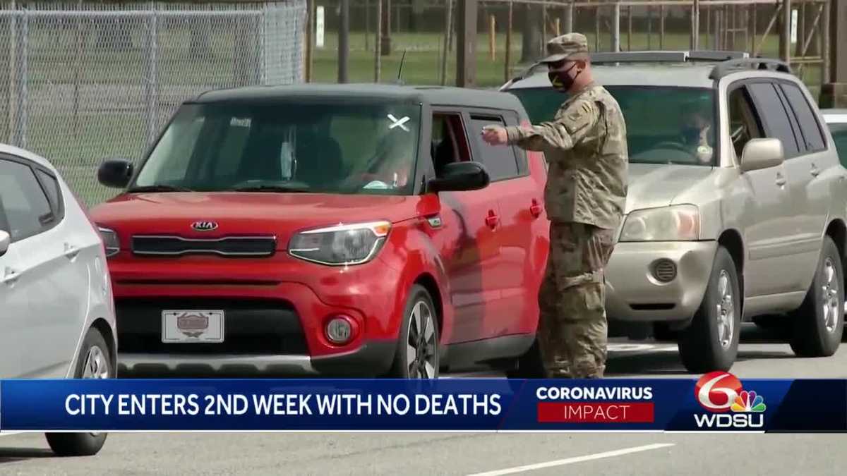 New Orleans has two straight weeks with no COVID-19 reported deaths