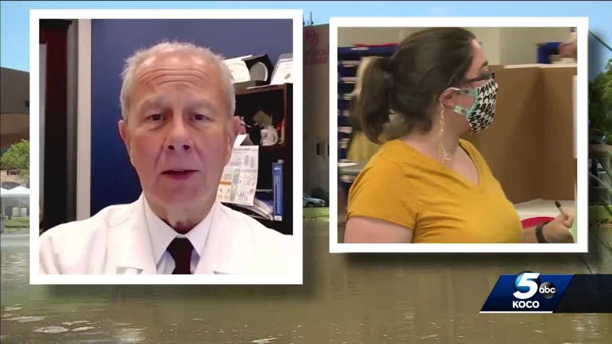 Oklahoma doctor calls for statewide mask mandate to help slow spread of