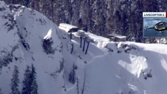 LiveCopter 3 shows view over Palisades Tahoe after avalanche - Vimarsana News