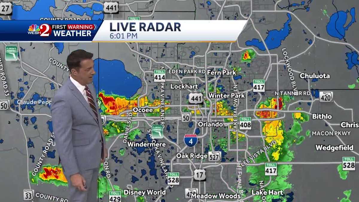 Storms Gradually Clearing, Hot and Humid Tomorrow,