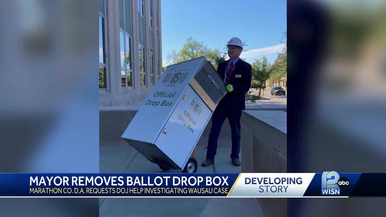 Wausau mayor won't face charges after removing ballot drop box