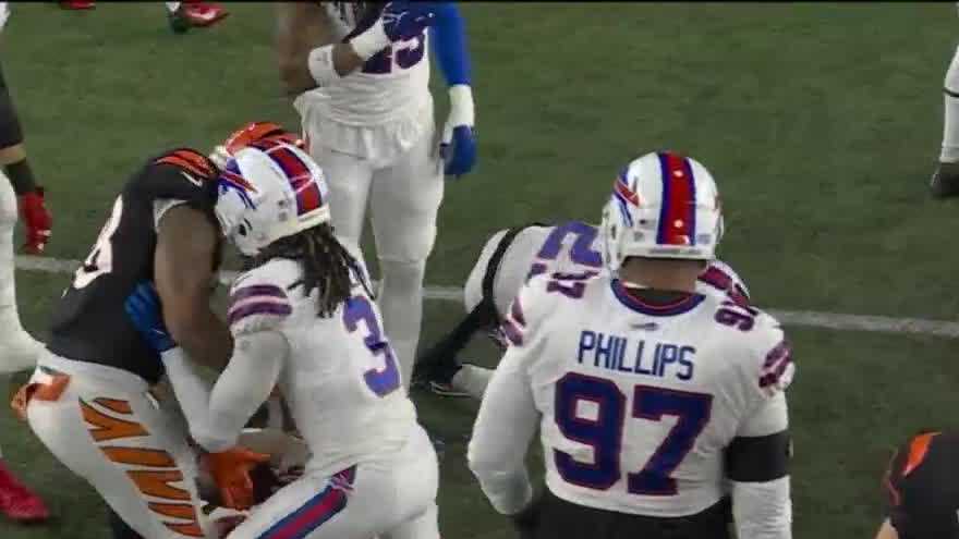 Buffalo Bills player Damar Hamlin hits Capitol Hill to tout CPR, AEDs