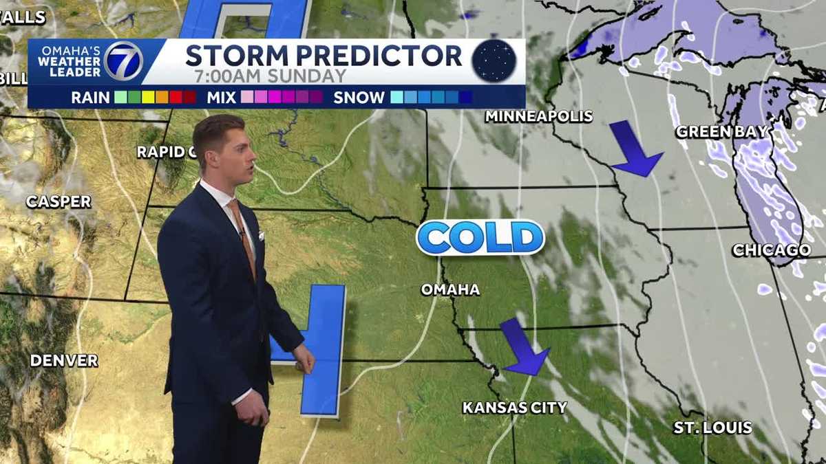 Two very cold mornings ahead for Nebraska and Iowa