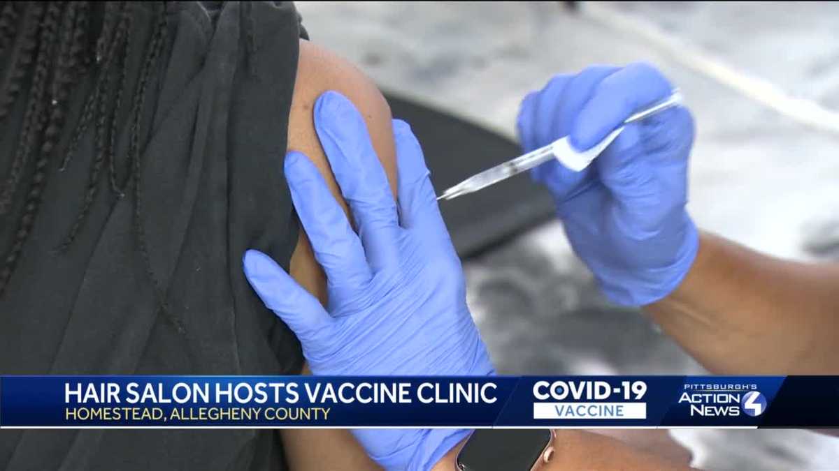 UPMC partners with hair salon to host COVID19 vaccine clinic