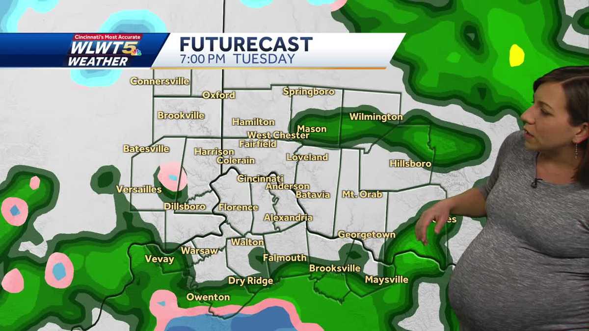 Rain moves in tonight