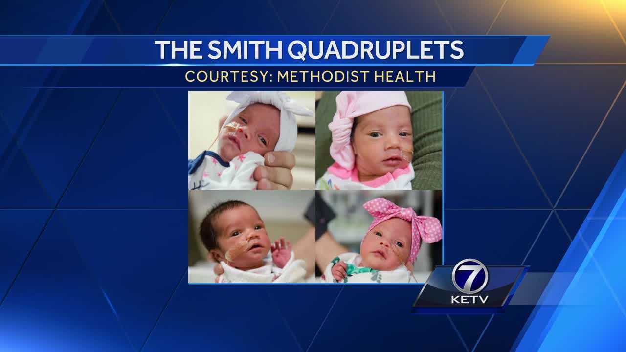 First Set Of Nebraska Quadruplets Since 2015 Born In Metro