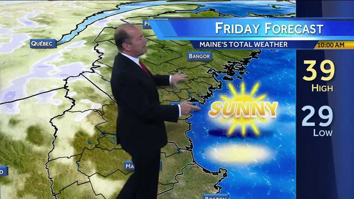 Roger's Thursday evening forecast