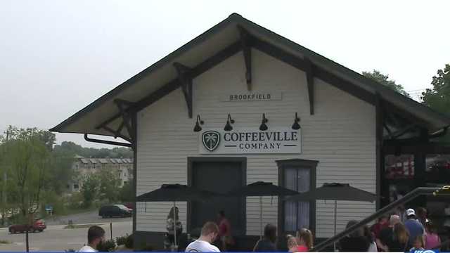 Historic train depot reopens in Brookfield as coffee shop - Vimarsana News