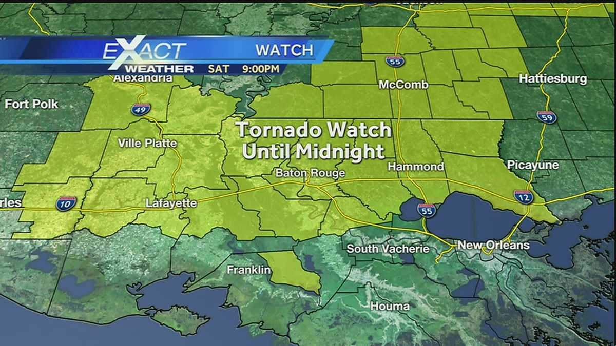 Severe Weather Threat Overnight into Sunday Morning
