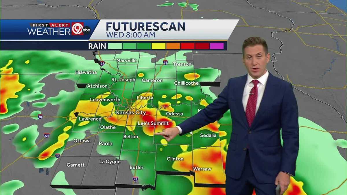 KANSAS CITY WEATHER Increasing humidity Tuesday