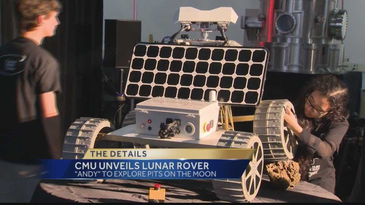 Carnegie Mellon University unveils new lunar rover