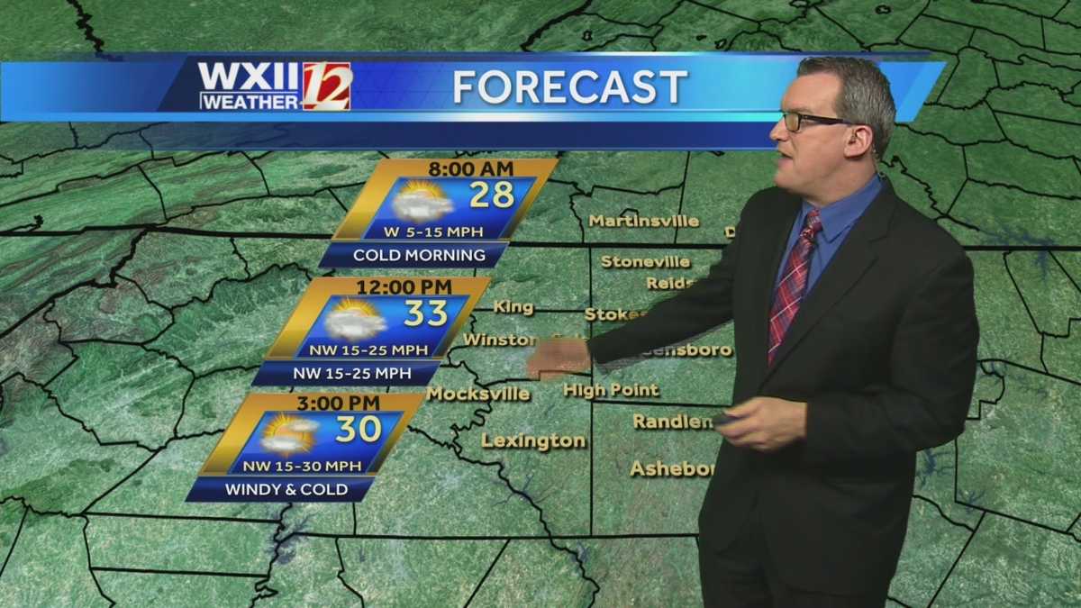 Wednesday Morning and 7-Day Weather Forecast with Brian Slocum