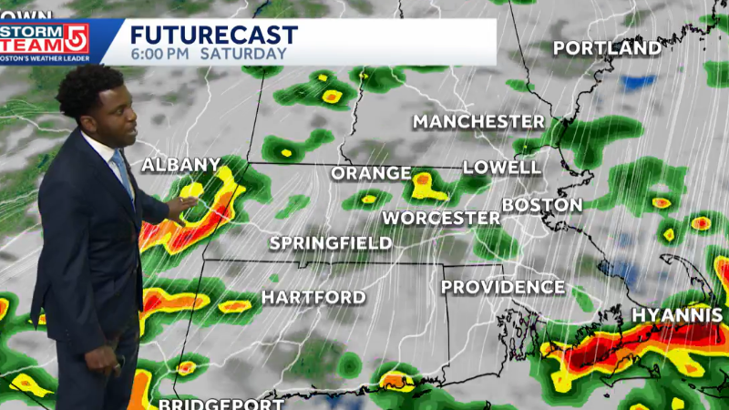 Video: Saturday impact weather, quieter next week