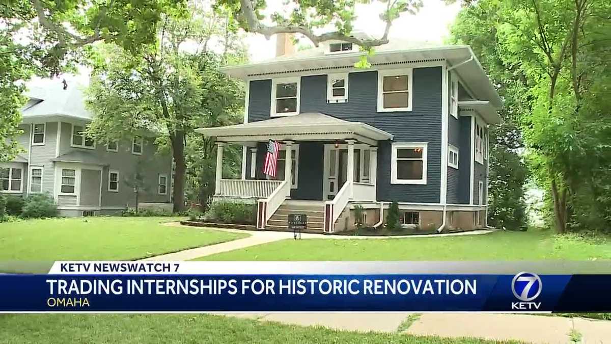 Trading internships for historic renovation