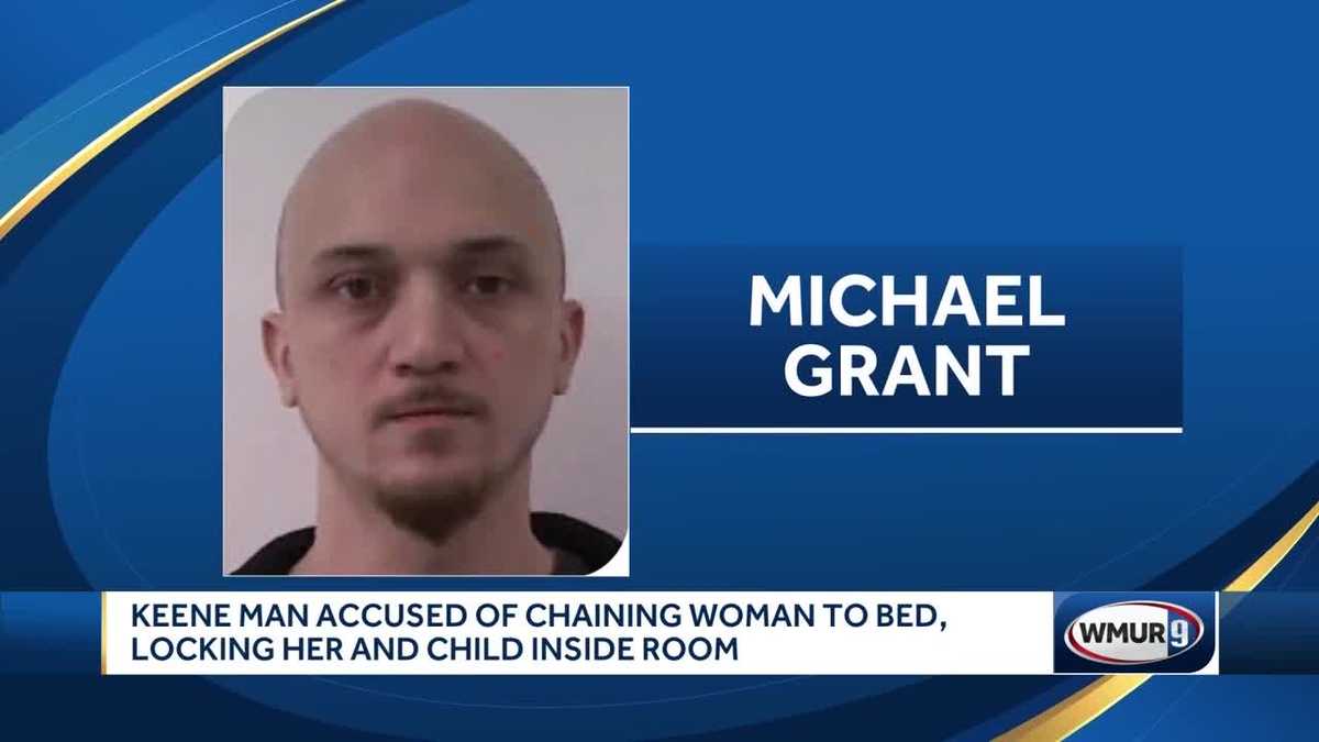 Keene man accused of chaining woman to bed, locking her, child in room