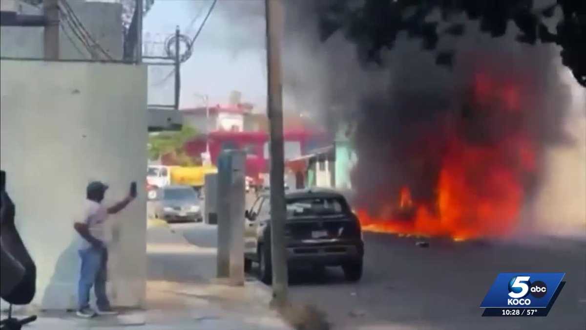 Oklahoma couple on trip to Mexico describes unrest after cartel leader's death