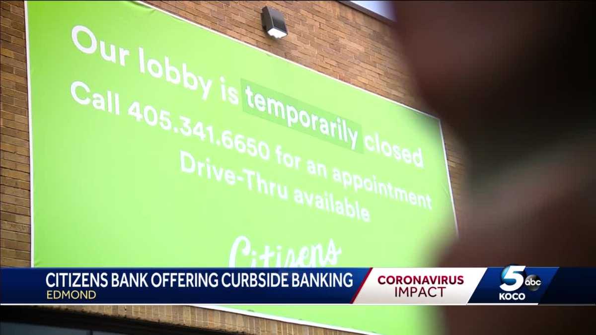 Citizens Bank offers curbside banking services