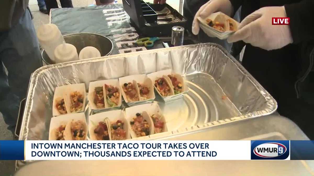 Taco Tour takes over downtown Manchester