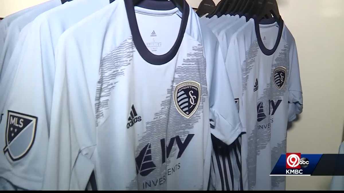 Sporting KC shows off new jersey at launch party