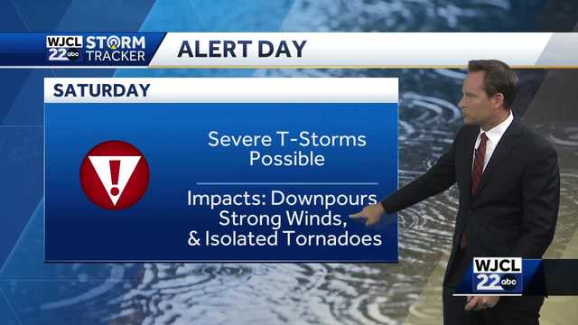 Savannah: Tracking severe weather potential