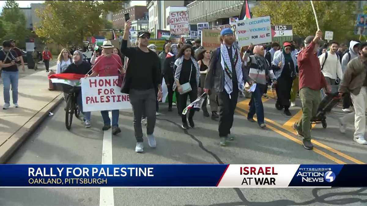 匹兹堡举行巴勒斯坦集会