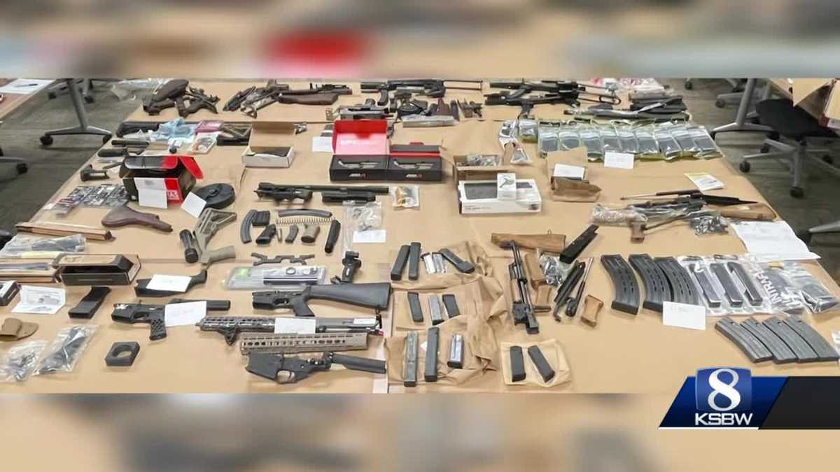 Salinas police find ghost gun parts, 100 round magazines