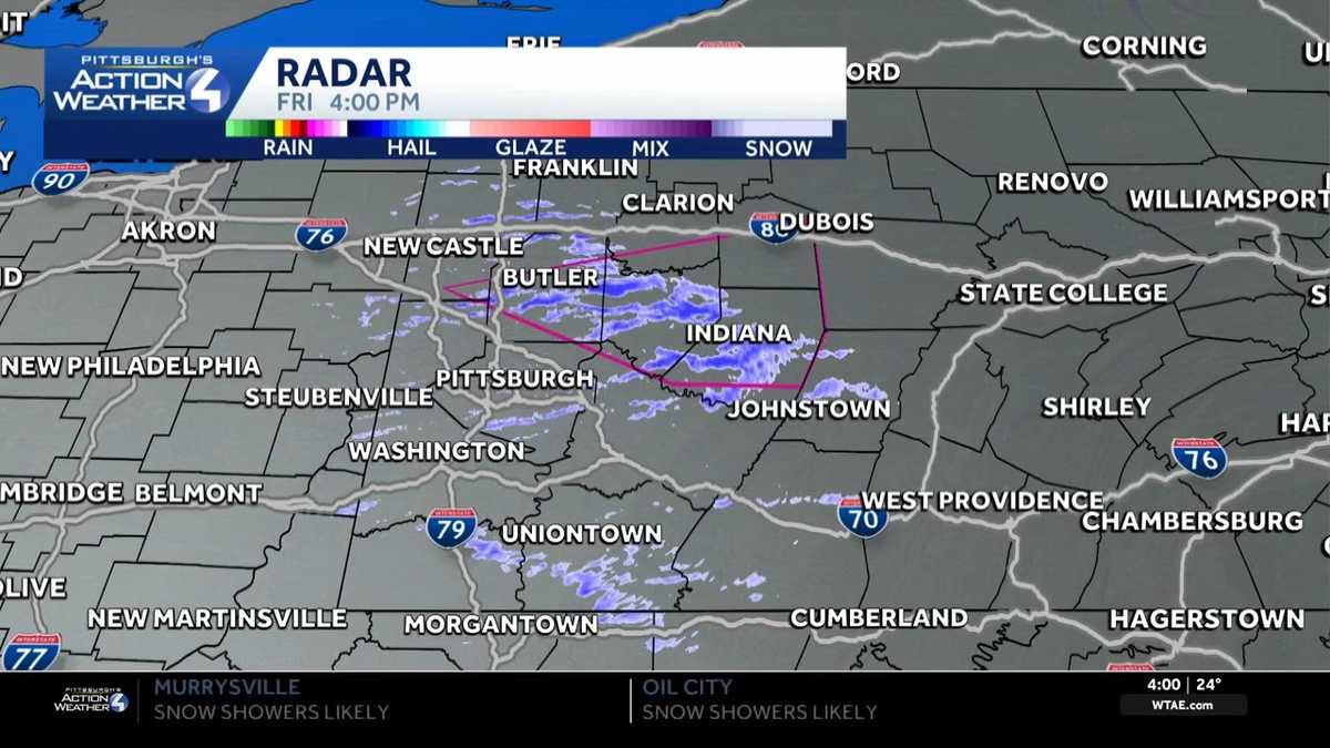 Dangerous snow squall warning expires for Western Pennsylvania