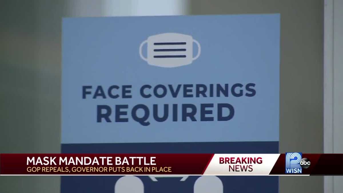 COVID19 Wisconsin Republicans to repeal state mask mandate