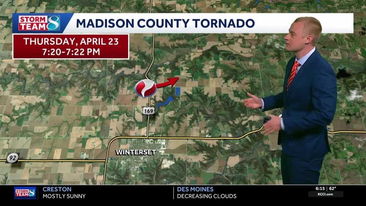One more tornado confirmed in Iowa from April storms
