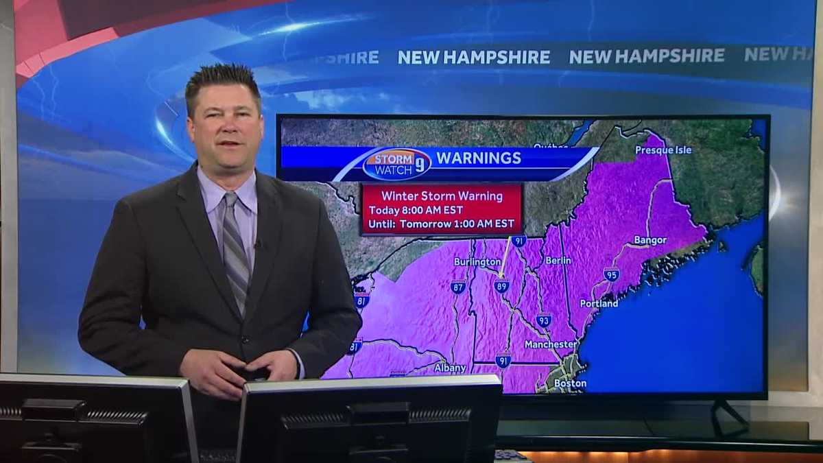 Watch: Heavy snow to cause tough travel conditions