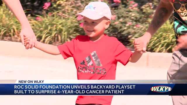 Louisville company helps build playset for 4-year-old with cancer - Vimarsana News