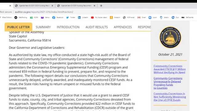 Audit: CA agency misused, delayed COVID-19 relief to counties - Vimarsana News