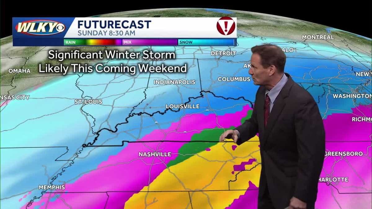 Couple of quiet days then a winter storm threat