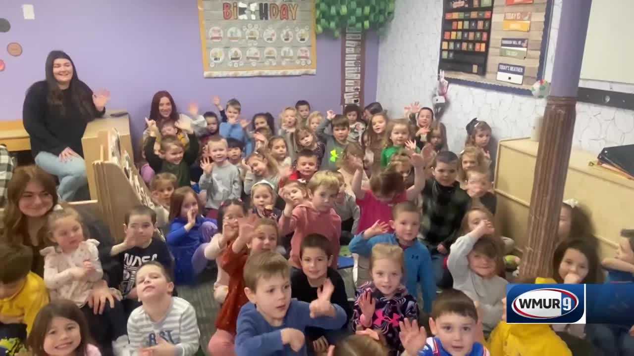 WMUR's Kevin Skarupa Visits Learning Tree Early Education Center