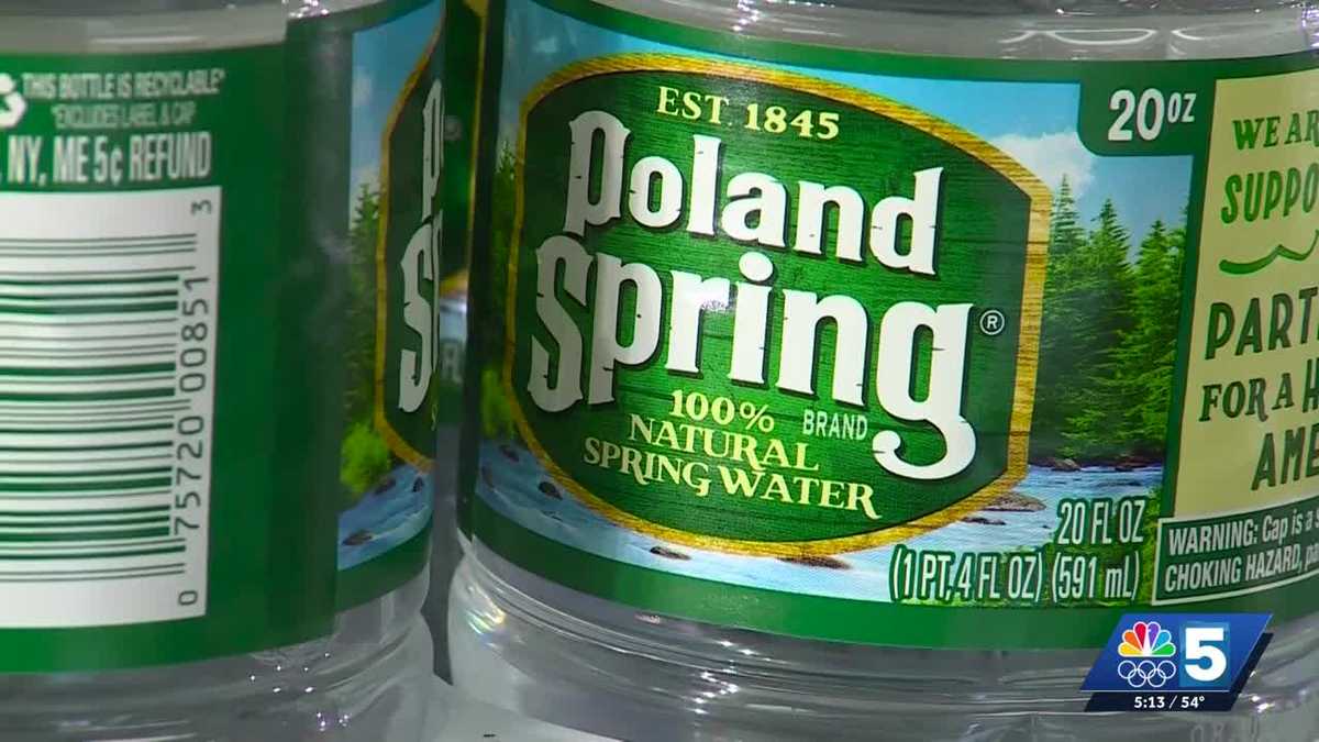 Poland Spring reduces water withdrawals from some Maine springs due to drought