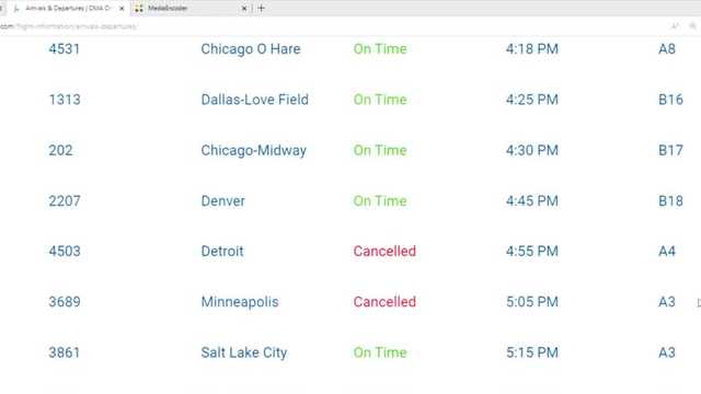 Omaha flight status: Cancellations at Eppley Airfield due to winter storms - Vimarsana News