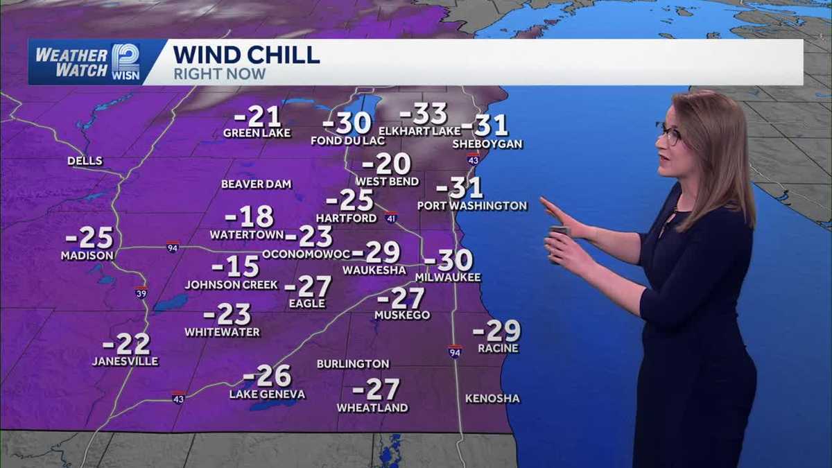 dresser wi weather SE Wisconsin Weather: On and off flurries Sunday