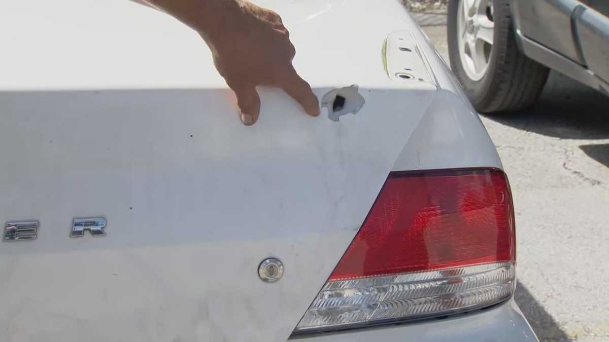 Man's car shot during road rage incident, deputies say