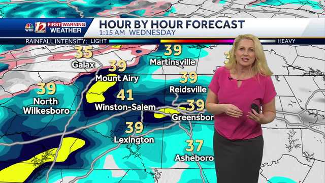 North Carolina rain chances increase, High Country snowfall - Vimarsana News