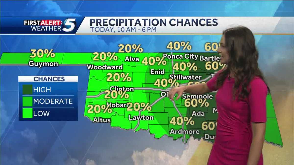FORECAST: Hit and Miss Rain Today